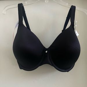 New with tags, Bali Black Bra - One Smooth U, 3470, size 36DD